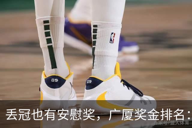 丢冠也有安慰奖，广厦奖金排名：孙铭徽第五，朱俊龙第四，胡金秋第二